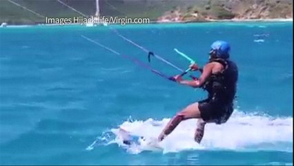 Obama fait du kitesurf avec le milliardaire Richard Branson