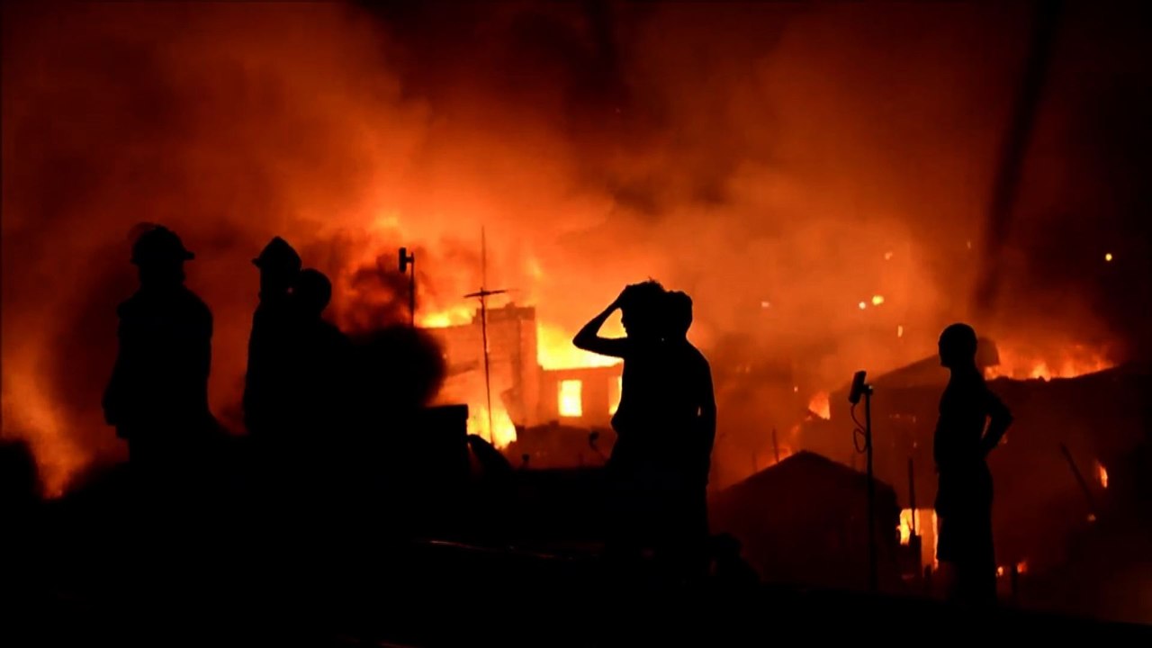 Philippines: un incendie ravage un bidonville de Manille