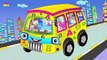 Wheels on the Bus Go Round and Round Rhyme with Lyrics | English Nursery Rhymes for Children