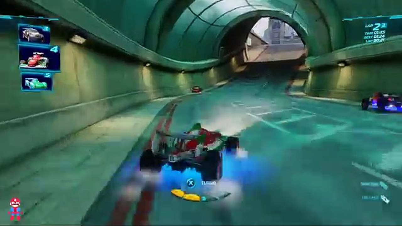 CARS 2 : Francesco & Lightning McQueen Disney Pixar Race Gameplay A+SuperheroSchool