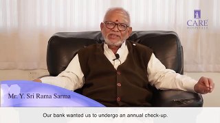 Mr Y Sri Rama Sarma Speaks of His Liver Cancer Surgery at CARE