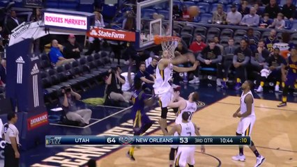 Rudy Gobert met un contre phénoménal !