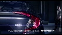 Quảng cáo Honda Civic Turbo 2017 - Honda Phước Thành