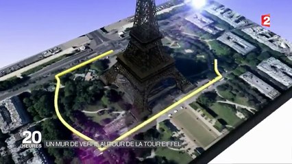 Tour Eiffel : un mur de verre autour de la Dame de fer