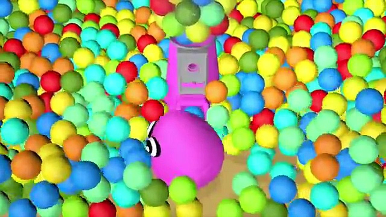 Learn Colors Teeth Brush 3D | Teach Colours Compilation Baby Kids Video by Animated Surprise Eggs TV
