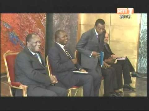 Le président de la république reçoit les membres de la mission d'évaluation de la Banque Mondiale