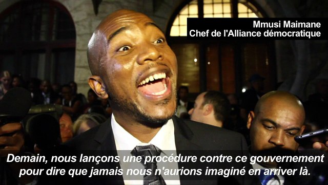 Chaos au Parlement sud-africain pour le discours de Zuma