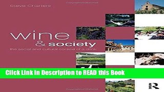 Download eBook Wine and Society Full Online