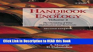 Read Book Handbook of Enology, The Chemistry of Wine: Stabilization and Treatments (Volume 2) ePub