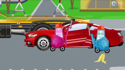 Эвакуатор и Гоночная машина Мультики про МАШИНКИ Развивающие мультфильмы для детей