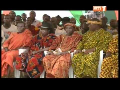 Cocody Angré: Inauguration du château d'eau par le 1er ministre et le ministre des infrastructures