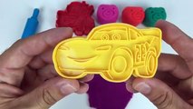Play & Learn Colours with play doh with Disney Cars mounds Fun and Creative for Children and Kids