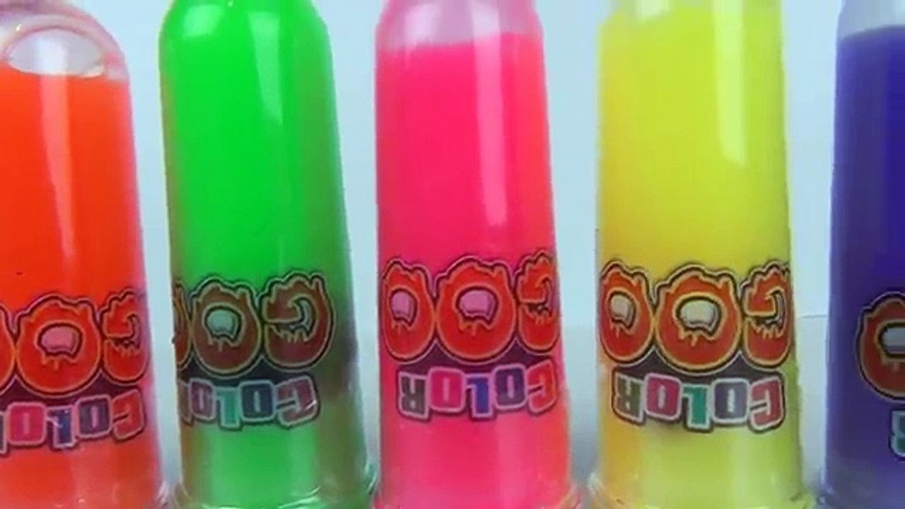 Slime Tube Surprise Thomas Train Disney Mickey Barbie Minions Dora Talking Tom Toy Video for Kids