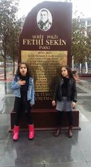 Fethi Sekin Parkı'nda duygulandıran şiir