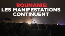 Roumanie: les manifestations continuent