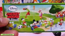 Kinder Surprise Eggs Play Doh Peppa pig mickey mouse disney joy episodes