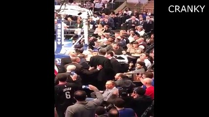 Charles Oakley Fight With Fan At The Knicks Game (08.02.2017)