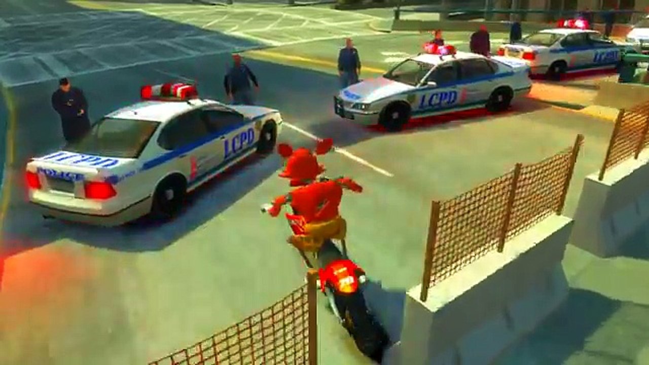 Five nights at freddys Foxy Bike Rides Funny Moments and Crazy Stuff Nursery Rhymes Action