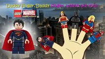 Superheroes Lego Finger Family Nursery Rhymes Lyrics