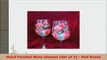 Hand Painted Wine Glasses Set of 2  Red Roses cd3afc14