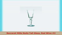 Baccarat Mille Nuits Tall Glass Red Wine 2 810b6242