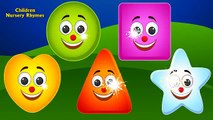 Finger Family Nursery Rhymes | Shapes Song for Children | Finger Family Shapes Song
