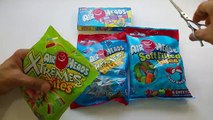 A lot of New Air Heads Candy comparing with Skittles