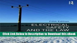 EPUB Download Electrical Safety and the Law Kindle