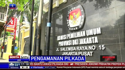 Persiapan Akhir KPU DKI Jelang Pencoblosan