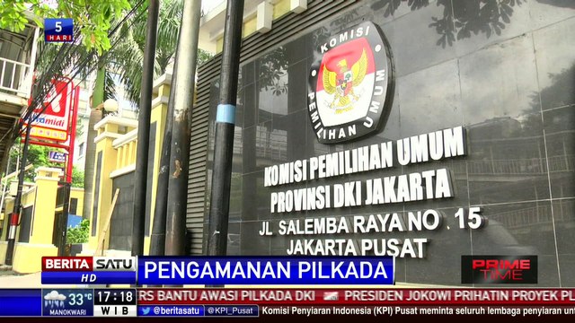 Persiapan Akhir KPU DKI Jelang Pencoblosan