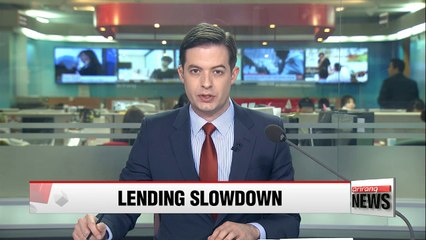 Household loan growth fell in January to lowest in 3 years: BOK