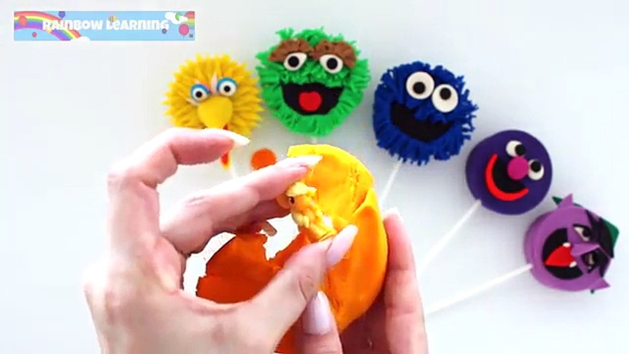 Learn Colors with Play Doh Surprise Peppa Pig MLP Spongebob RainbowLearning