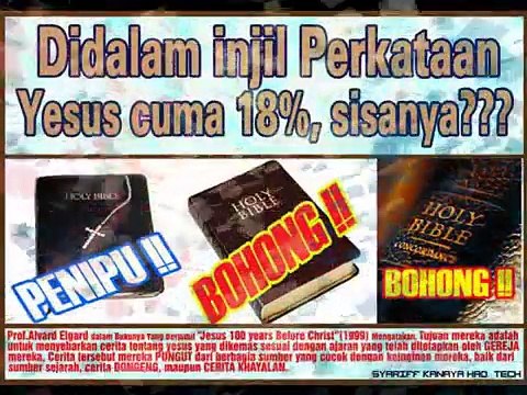 Katanya Firman Tuhan, KENAPA INJIL SELALU DIREVISI ? BERUBAH ISINYA ! * Debat AHMED DEEDAT VS DR. SHORROSH