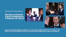 Bachar el-Assad reconnaissant envers la Belgique? 