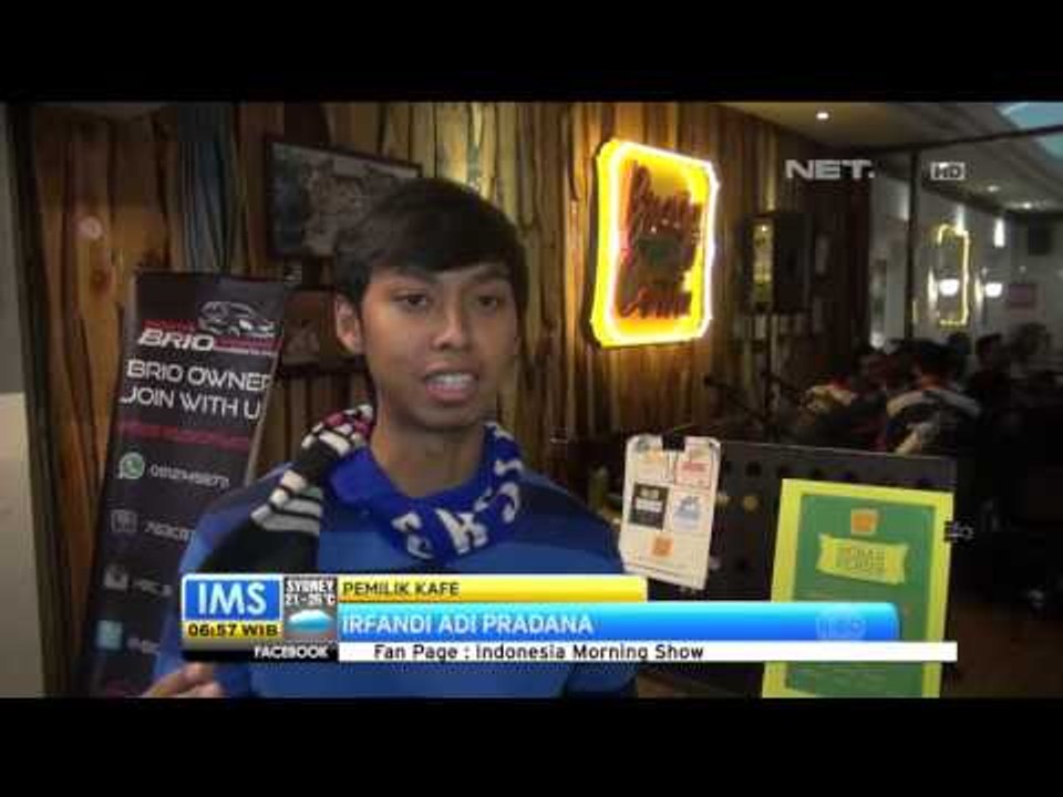 Kafe di Bandung Gratis Saat Persib Pertanding - IMS