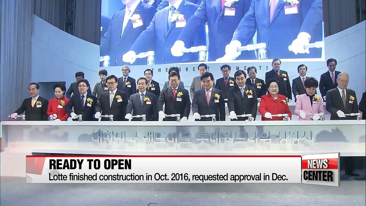 Lotte Group wins approval to open 123-story Lotte World Tower in southern Seoul