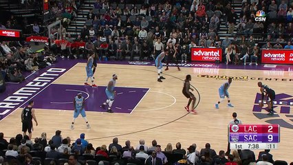 DeAndre Jordan Throws It Down | Clippers vs Kings | January 6, 2017 | 2016 17 NBA Season