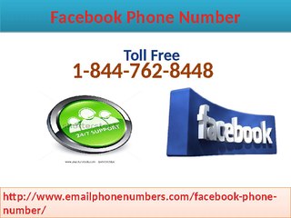 Get online Facebook contact service  Dial 1-844-762-8448 instant Solution