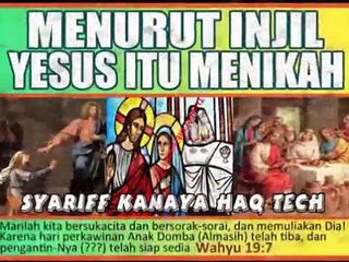 Kristen Harus Tahu : "Inilah 101 BUKTI YESUS BUKAN TUHAN !" Adakah Umat Kristen Yang Mau Membantah ?