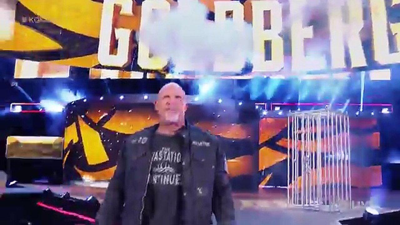 Goldberg joins the debut installment of "The Kevin Owens Show": Raw, Jan. 2, 2017