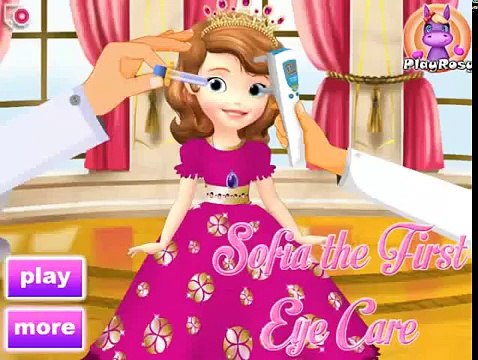 София первый уход за глазами весело дети игры для девочек