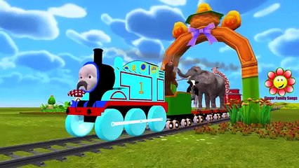 Train Excavator Fire Truck Finger Family Nursery Rhymes | Monster Truck Finger Family Rhymes