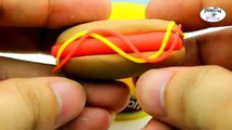 Play Doh Hot Dog Play-Doh Fast Food DIY - Mini Hot Dog