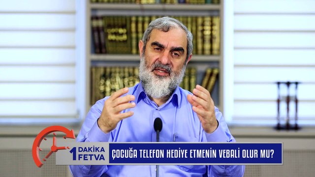 275) Çocuğa cep telefonu hediye etmenin vebali olur mu? /Birfetva - Nureddin YILDIZ