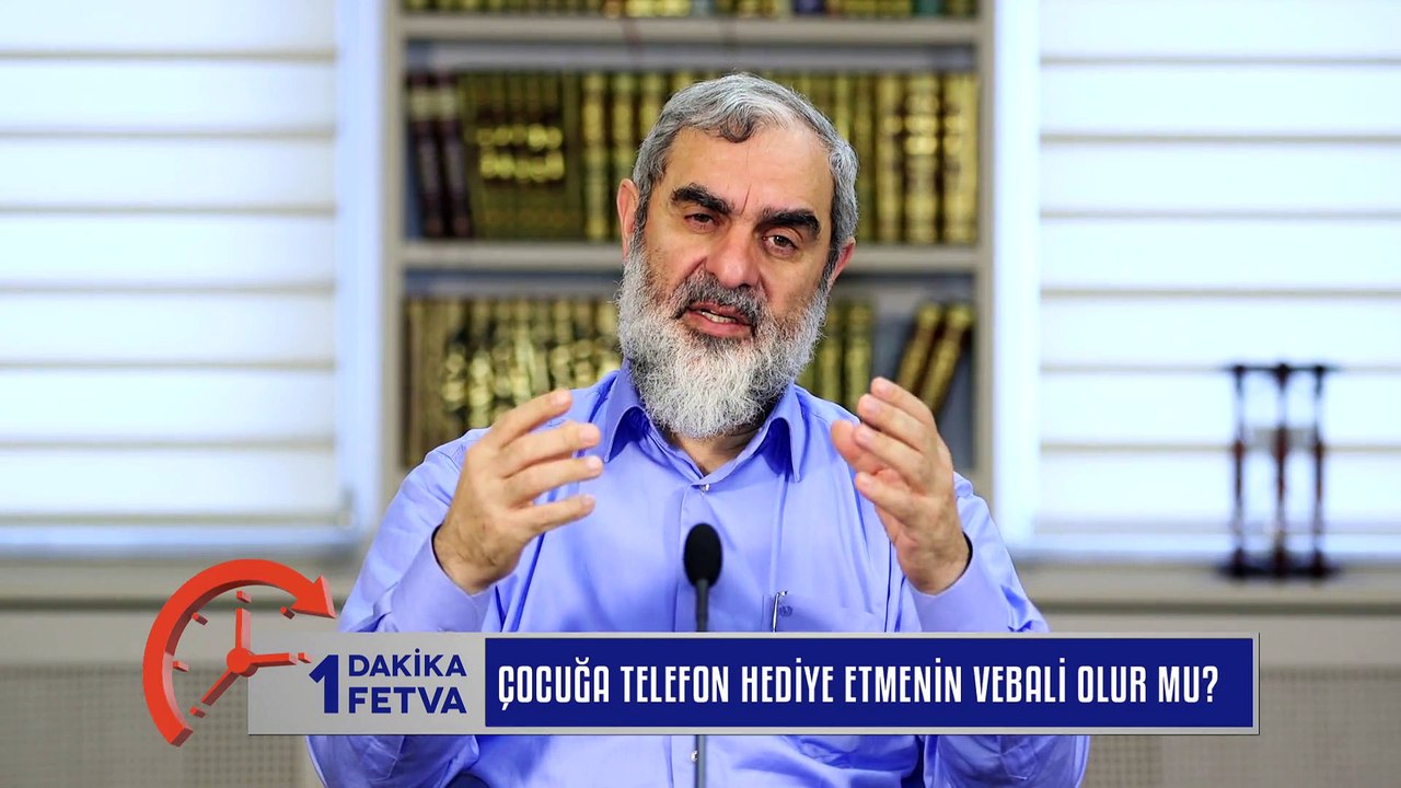 275) Çocuğa cep telefonu hediye etmenin vebali olur mu? /Birfetva - Nureddin YILDIZ