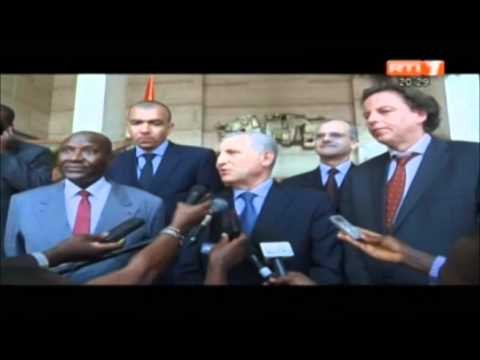 Le Représentant Spécial du SG de l'ONU pour l'Afrique de l'Ouest a ete reçu par le President