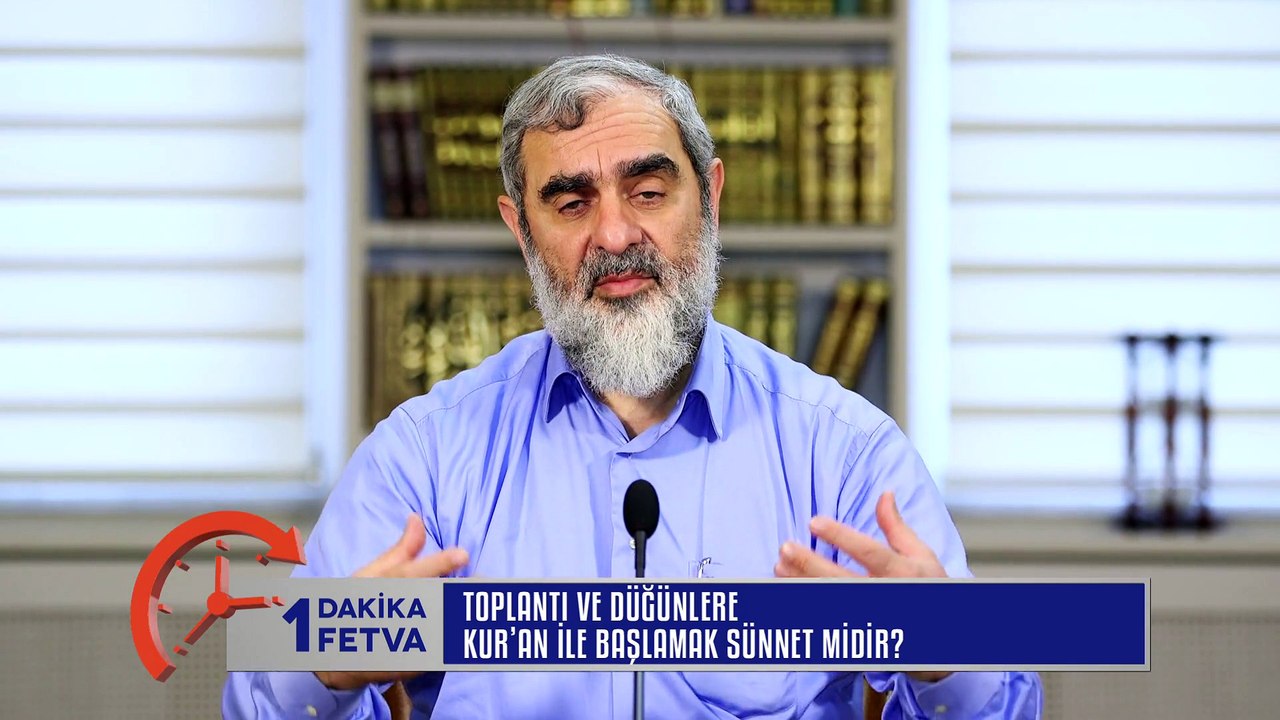 284) Toplantı ve düğünlere Kur'an ile başlamak sünnet midir? /Birfetva - Nureddin YILDIZ