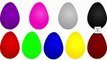 Learn Colors with Surprise Eggs Prank 3D for Kids Toddlers Color Balls Learn Colours & Names