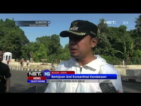 Uji Coba Sistem Satu Arah di Kota Bogor - NET16
