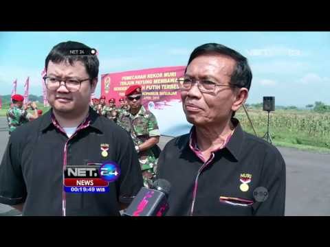 Sambut Ulang Tahun ke 64, Kopassus Pecahkan Rekor Muri Dengan Pengibaran Bendera Terbesar - NET24